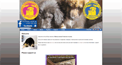 Desktop Screenshot of meliosanimalprotection.com